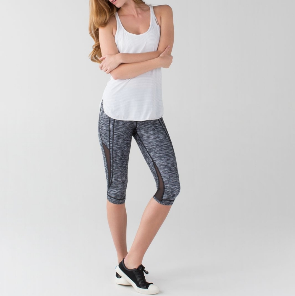 Lululemon Drop it like it's hot Cropped leggings